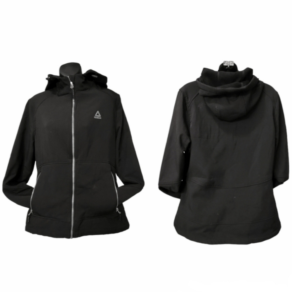 Reebok Fleece Lined Softshell Jacket Sz L